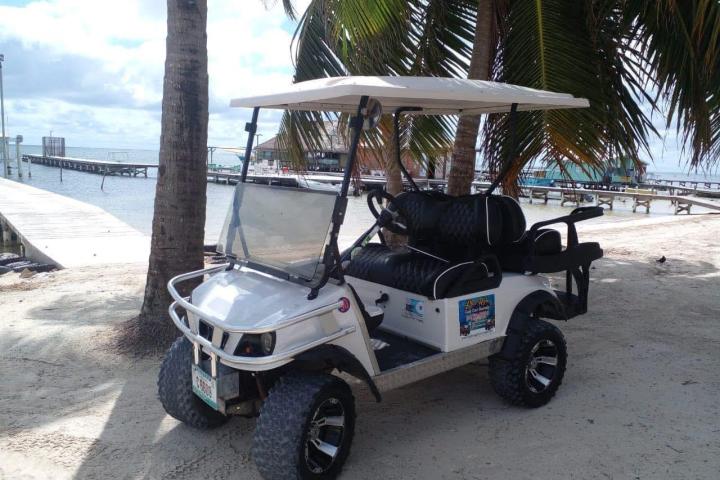 a car parked on a beach